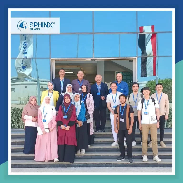 Read more about the article Sphinx Glass Welcomes Future Glassmakers: A Visit from Menoufia University!