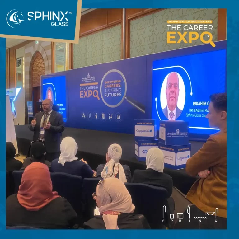 Read more about the article Empowering the Workforce: Insights from Sphinx Glass at the AmCham Egypt Career Expo